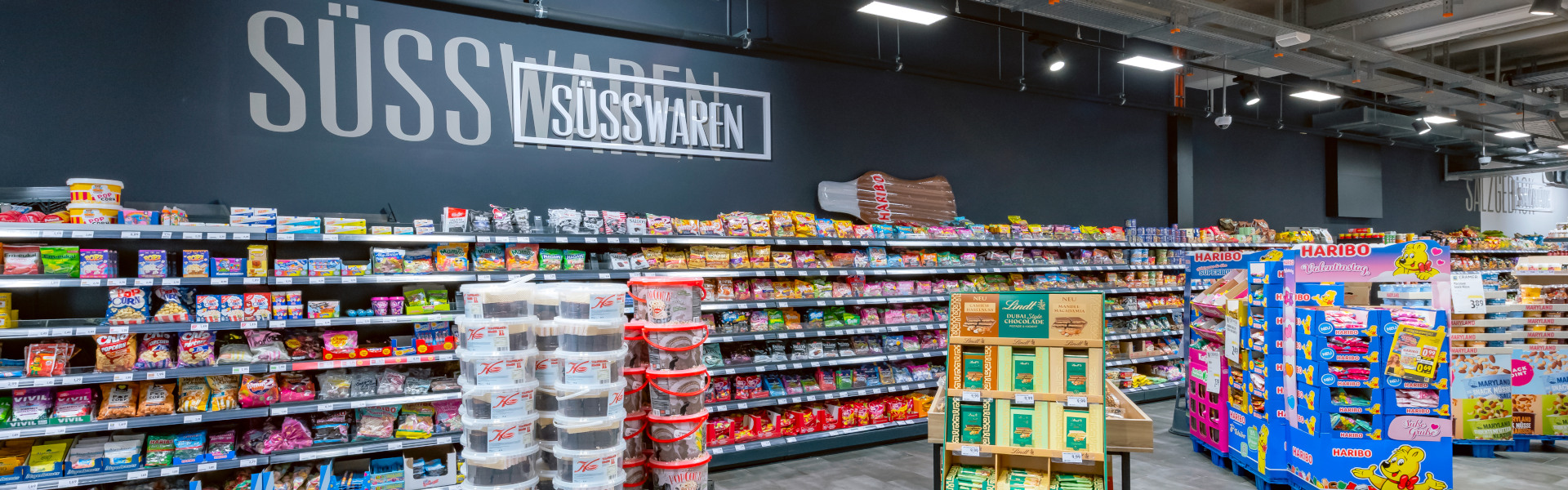 Süßwarenabteilung